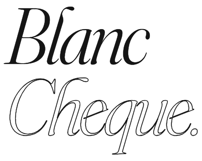 Blanc Cheque